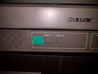 Line A/B-Umschalter am Fernseher